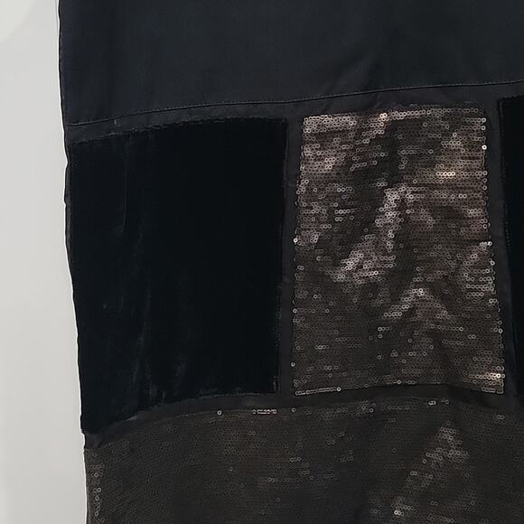 NWT Diane von Furstenberg Emoi Sequin Embellished Velvet Shell Blouse, 10 - Picture 10 of 10